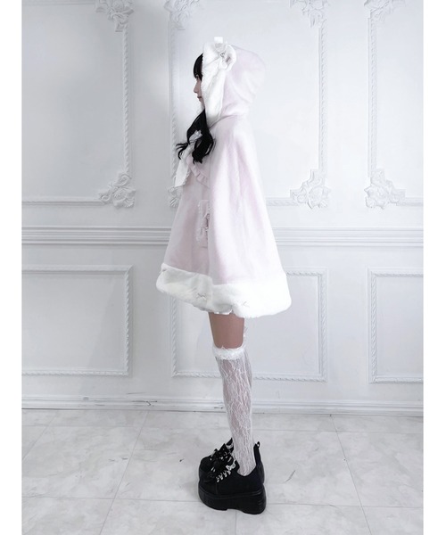 Ank Rouge（アンクルージュ） ポンチョ ネコちゃんポンチョコート