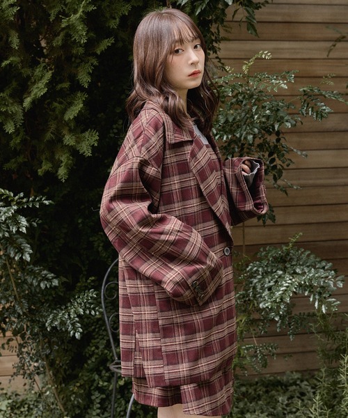 mideal（マイディール） ワンピース check mini onepiece / チェック