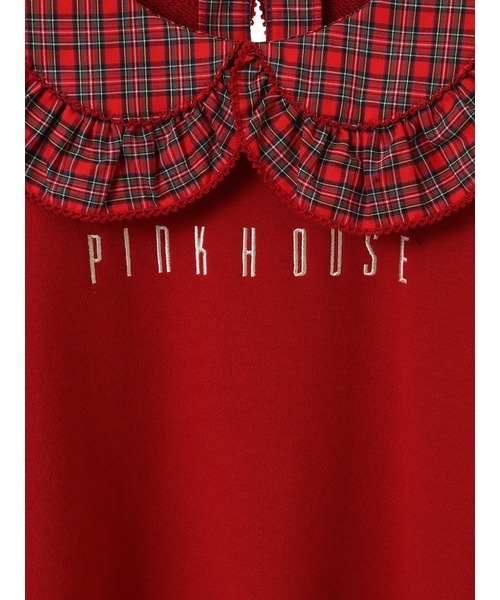 PINK HOUSE（ピンクハウス） トレーナー スウェット タータンチェック