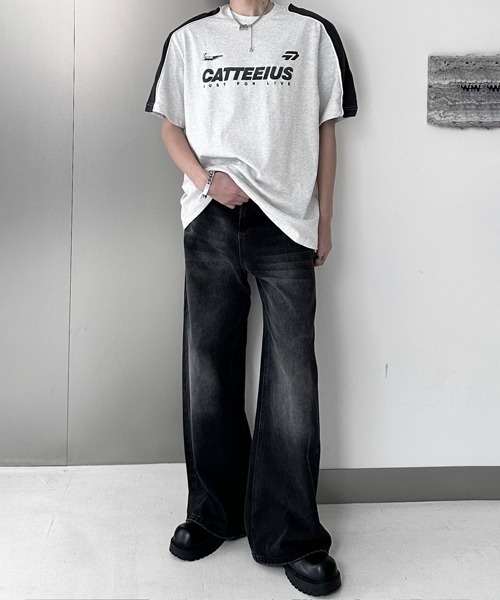 NOWLE（ノウル） ジーンズ 「NOWLE」Y2K ブラック ヴィンテージ