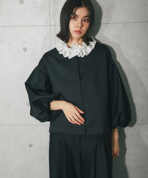 SMILE ORCHID（スマイルオーキッド） ブラウス シャツ フリルブラウス