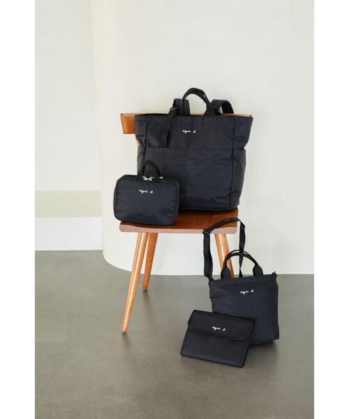 agnes b.（アニエスベー） 母子手帳ケース ロゴ 母子手帳ケース