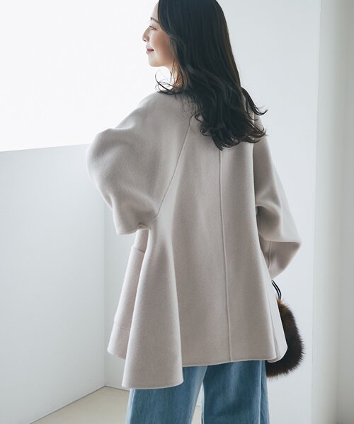 La boutique Bonbon（ラブティックボンボン） ノーカラーコート コート