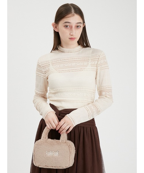 FURFUR（ファーファー） ボストンバッグ 「ZOZO限定カラー」エコファー