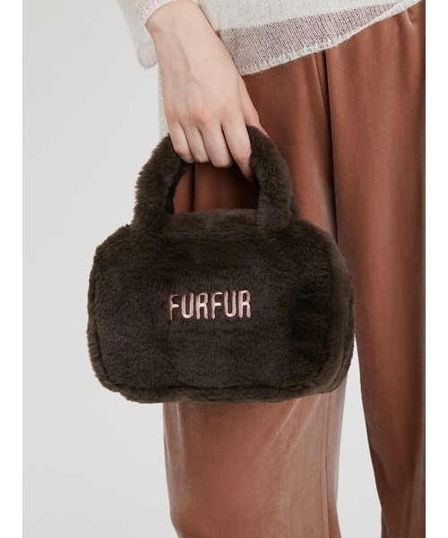 FURFUR（ファーファー） ボストンバッグ 「ZOZO限定カラー」エコファー