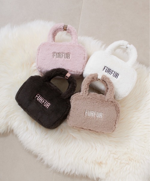 FURFUR（ファーファー） ボストンバッグ 「ZOZO限定カラー」エコファー
