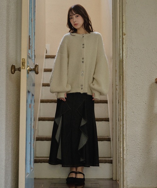 mideal（マイディール） アンサンブル spangle knit ensemble