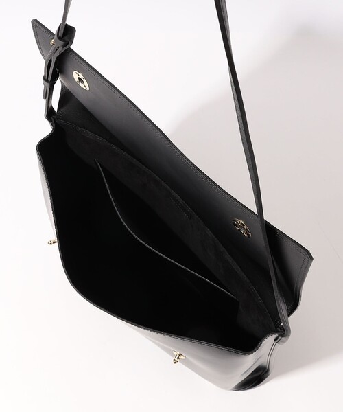 PIENI（ピエニ） ショルダーバッグ PIENI M EXTRA PVC×ピッグレザー