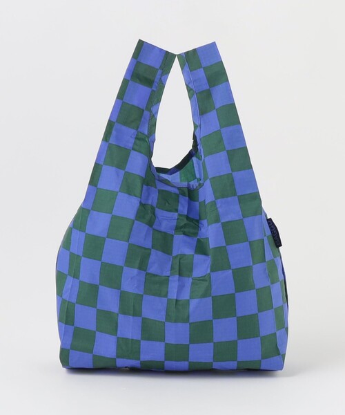 BAGGU（バグゥ） エコバッグ 「 BAGGU」チェック ポケッタブルバッグ