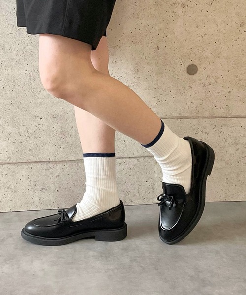 APOM（アポム） ローファー ウォータープルーフリボンローファー 30