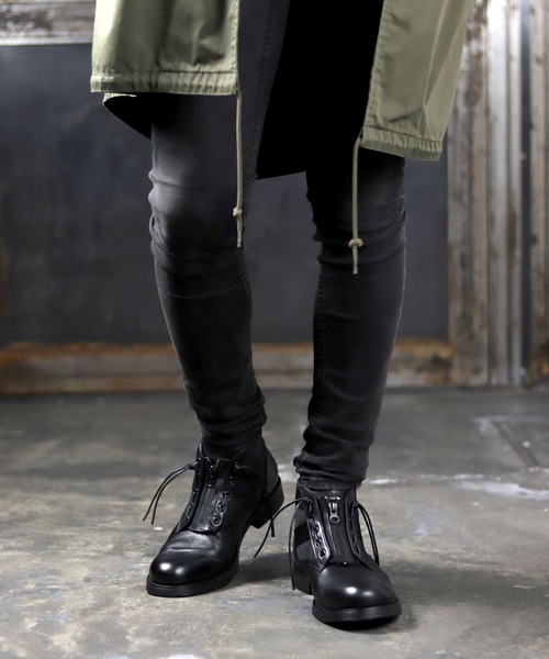 whoop-de-doo（フープディドゥ） ブーツ センタージップレースアップ