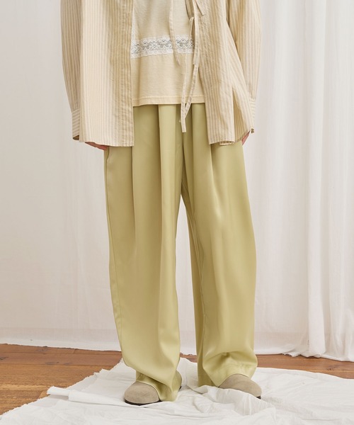 fig London（フィグロンドン） スラックス パンツ com pants