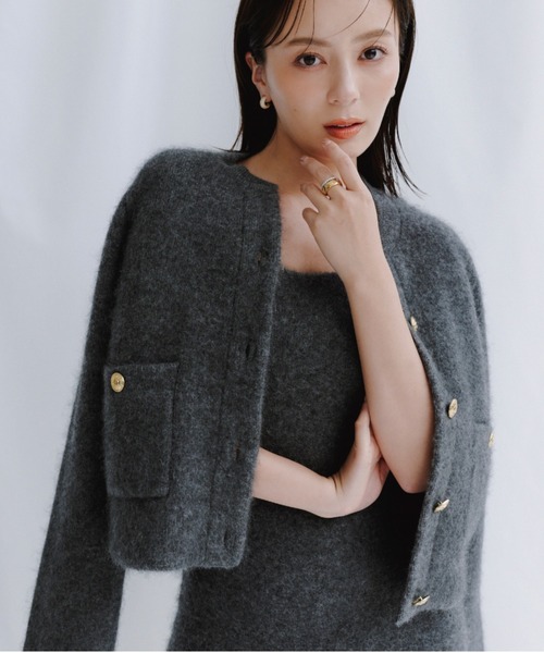 anuans（アニュアンス） ジャケット ノーカラージャケット 「ZOZO限定