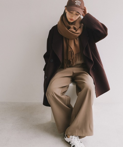 evernavy ピーコート pコート 「新色追加」ウールリバーPコート