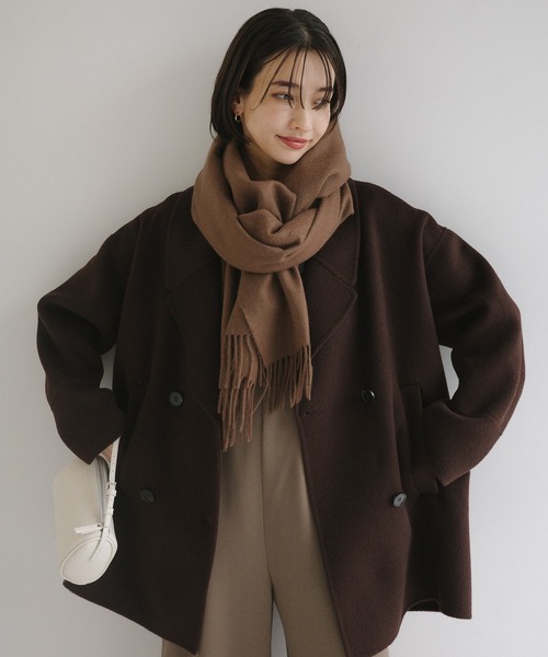 evernavy ピーコート pコート 「新色追加」ウールリバーPコート