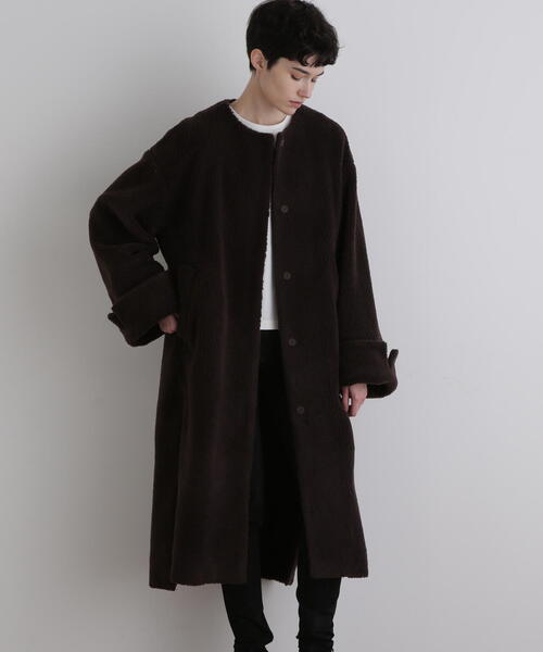 LE PHIL（ル フィル） ノーカラーコート コート 「LE PHIL SPORTS