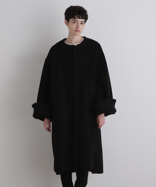 LE PHIL（ル フィル） ノーカラーコート コート 「LE PHIL SPORTS