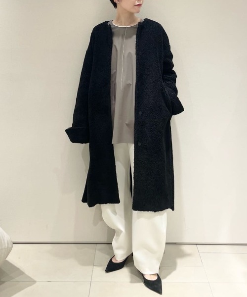 LE PHIL（ル フィル） ノーカラーコート コート 「LE PHIL SPORTS