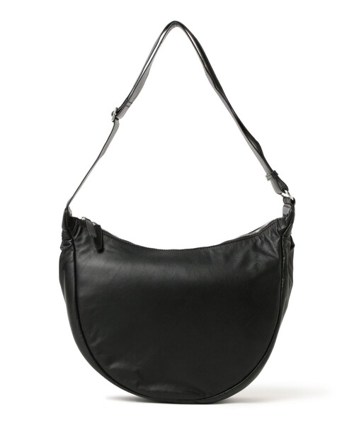 BEAMS（ビームス） ショルダーバッグ ハーフムーン レザーバッグ