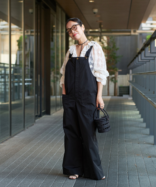 IENA LA BOUCLE（イエナラブークル） サロペット オーバーオール 撥水