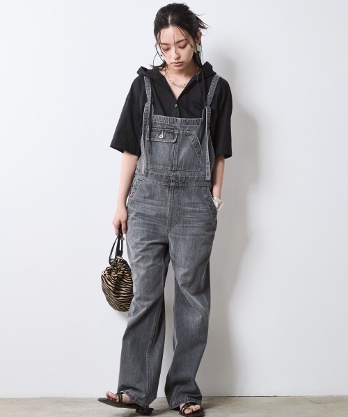 CHIC STYLE（シックスタイル） サロペット オーバーオール 綿100