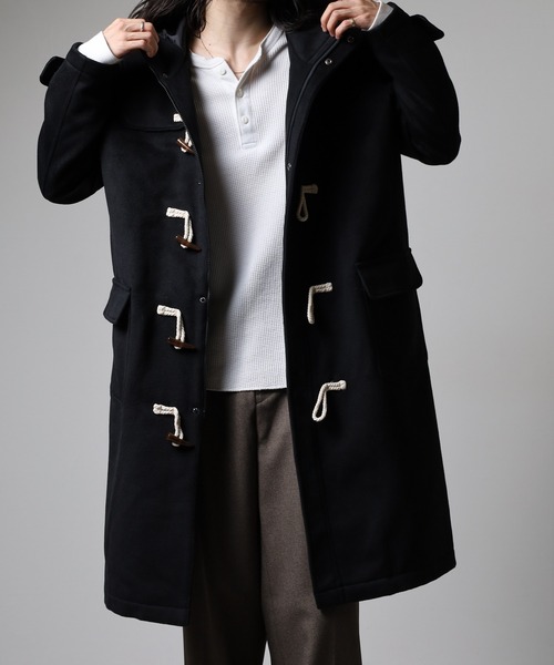 Questioning（クエスチョニング） ダッフルコート コート big duffel