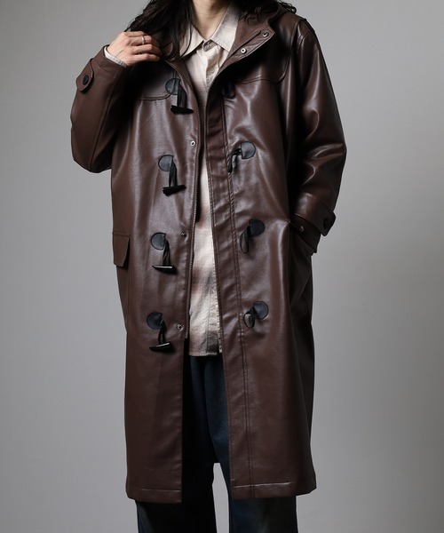 Questioning（クエスチョニング） ダッフルコート コート big duffel