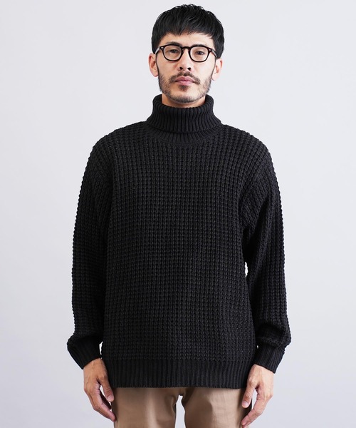 JIGGYS SHOP（ジギーズショップ） セーター ニット ビッグワッフル編み