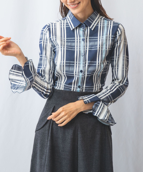 NARACAMICIE（ナラカミーチェ） ブラウス シャツ 「NARACAMICIE