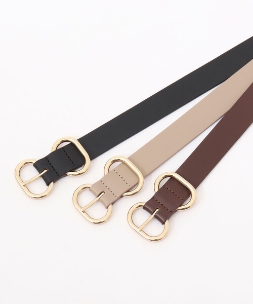 LEFIJE（レフィエ） ベルト 「LEFIJE/レフィエ」別注ダブルバックル