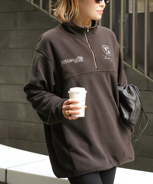 Deuxieme Classe（ドゥーズィエムクラス） BTN Half Zip フリース