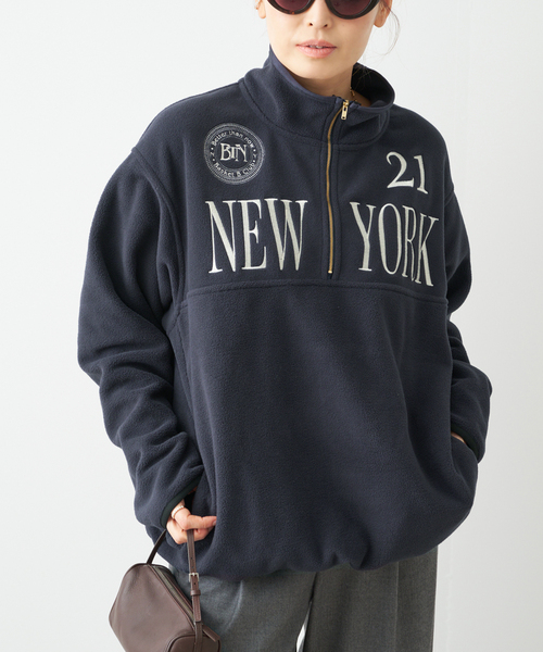 Deuxieme Classe（ドゥーズィエムクラス） BTN Half Zip フリース