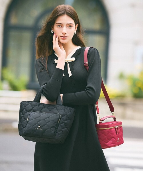 TOCCA（トッカ） トートバッグ CHECKER CLOVER QUILT BAG トートバッグ