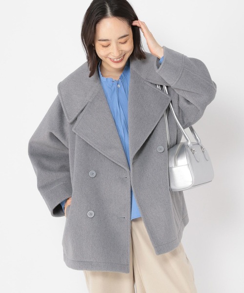 studio CLIP（スタディオクリップ） ピーコート pコート BIGラペル