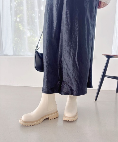 ORiental TRaffic（オリエンタルトラフィック） ブーツ 厚底 スクエア