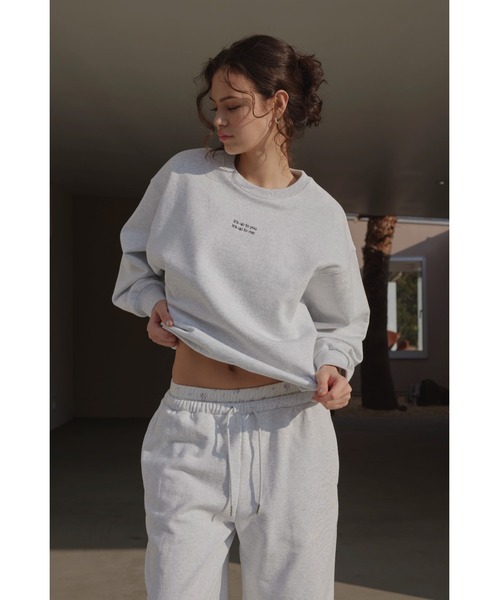 ALEXIA STAM（アリシアスタン） トレーナー スウェット Wellness