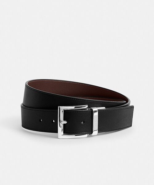 COACH メンズベルト（バッグ、小物素材：本革、レザー）｜ファッション