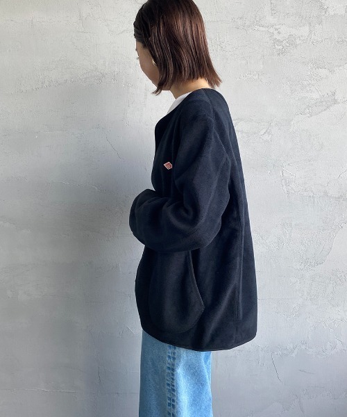 Danton（ダントン） ジャケット ノーカラージャケット フリース ノー