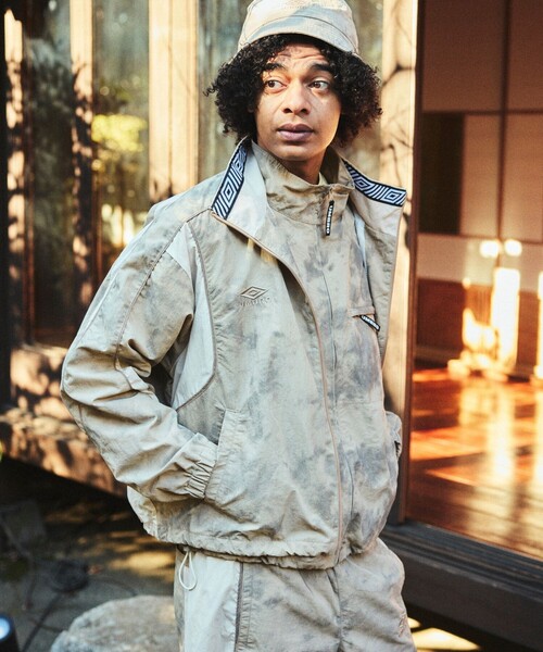 umbro（アンブロ） ブルゾン アウター 別注 Pattern Nylon Jacket/総柄