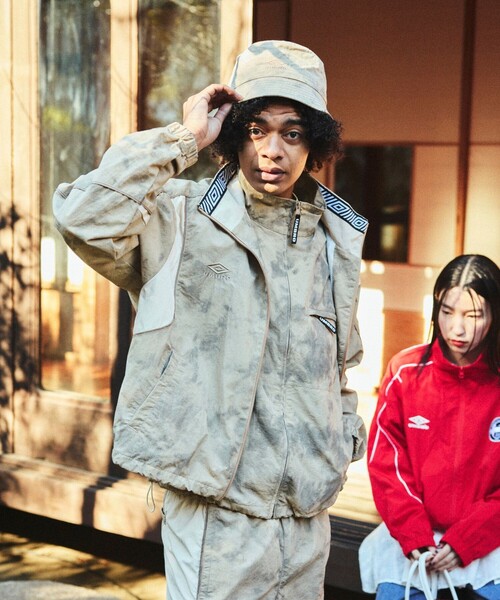 umbro（アンブロ） ブルゾン アウター 別注 Pattern Nylon Jacket/総柄