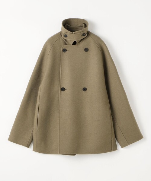 Edition（エディション） ピーコート pコート ウールカシミヤ ダブル