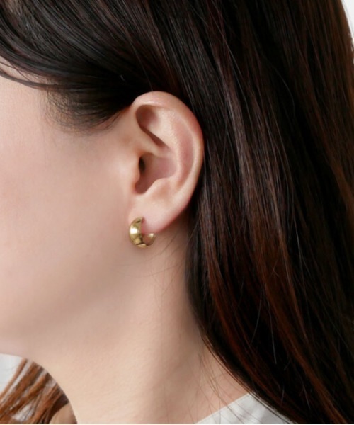 VENDOME AOYAMA（ヴァンドーム青山） ピアス K18YG フープピアス（中