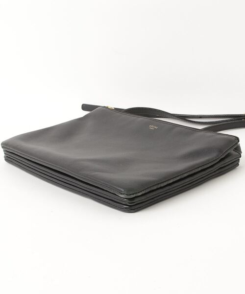 CELINE（セリーヌ） トリオ ショルダーバッグ - ブラック レディース