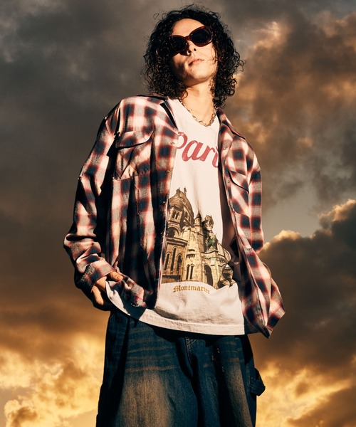 glamb（グラム） ジーンズ Red Dirt Work Denim / レッドダートワーク