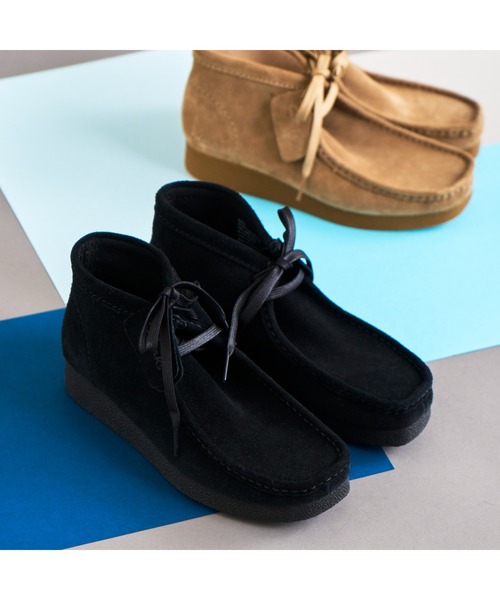 Clarks（クラークス） デッキシューズ モカシン WallabeeEVOBt