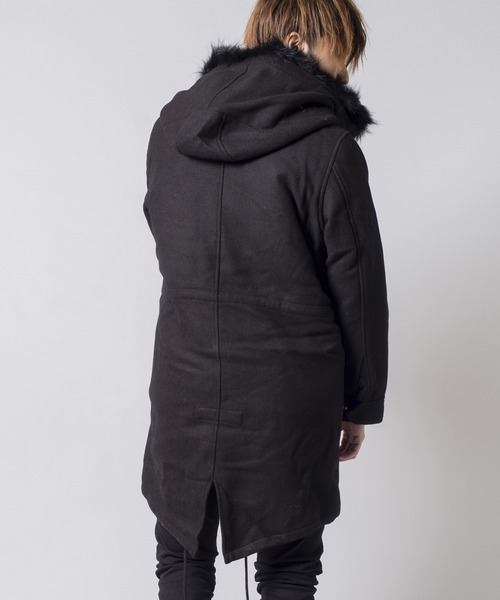 NO ID.（ノーアイディー） モッズコート コート 「NO ID.」Wool Mods