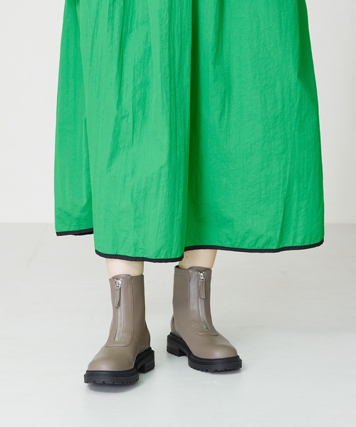 ORiental TRaffic（オリエンタルトラフィック） ブーツ フロントジップ