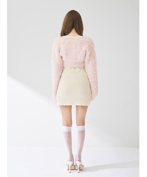 Darich（ダーリッチ） ワンピース ケーブルニットソーセットミニ