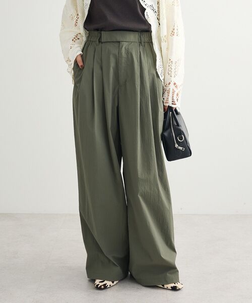 ELENCARE DUE パンツ スリータックパンツ レディース : ZOZOTOWN Yahoo