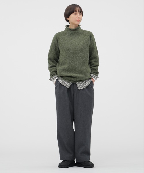MHL.（エムエイチエル） ニット セーター DRY WOOL KNITWEAR